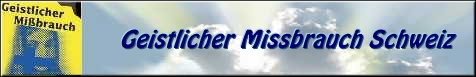Geistlicher Missbrauch Schweiz